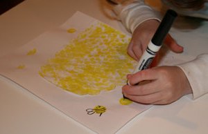 вулик-craft-drawing-bees