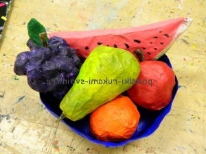 Осінні вироби з овочів та фруктів