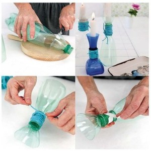 Вироби для дачі своїми руками з пластикових пляшок