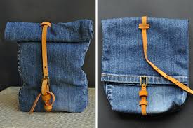 Сумку і рюкзак з старих джинсів. Ідеї і викрійки зробити своїми руками з джинс.